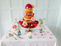 Wedding Cake, 'Cliff House', Salcombe (June 2015)
