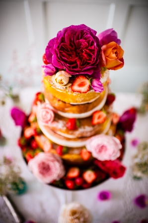 Wedding Cake - 'Cliff House' Salcombe, June 2015